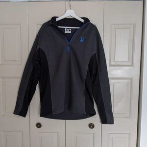 Spyder Mens pullover 1/4 zip sweatshirt size XL